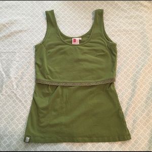 Organic Cotton BShirt Nursing Breastfeeding Tank